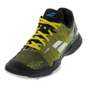 Men's Jet Mach II Dark Yellow and Black Tennis Shoes