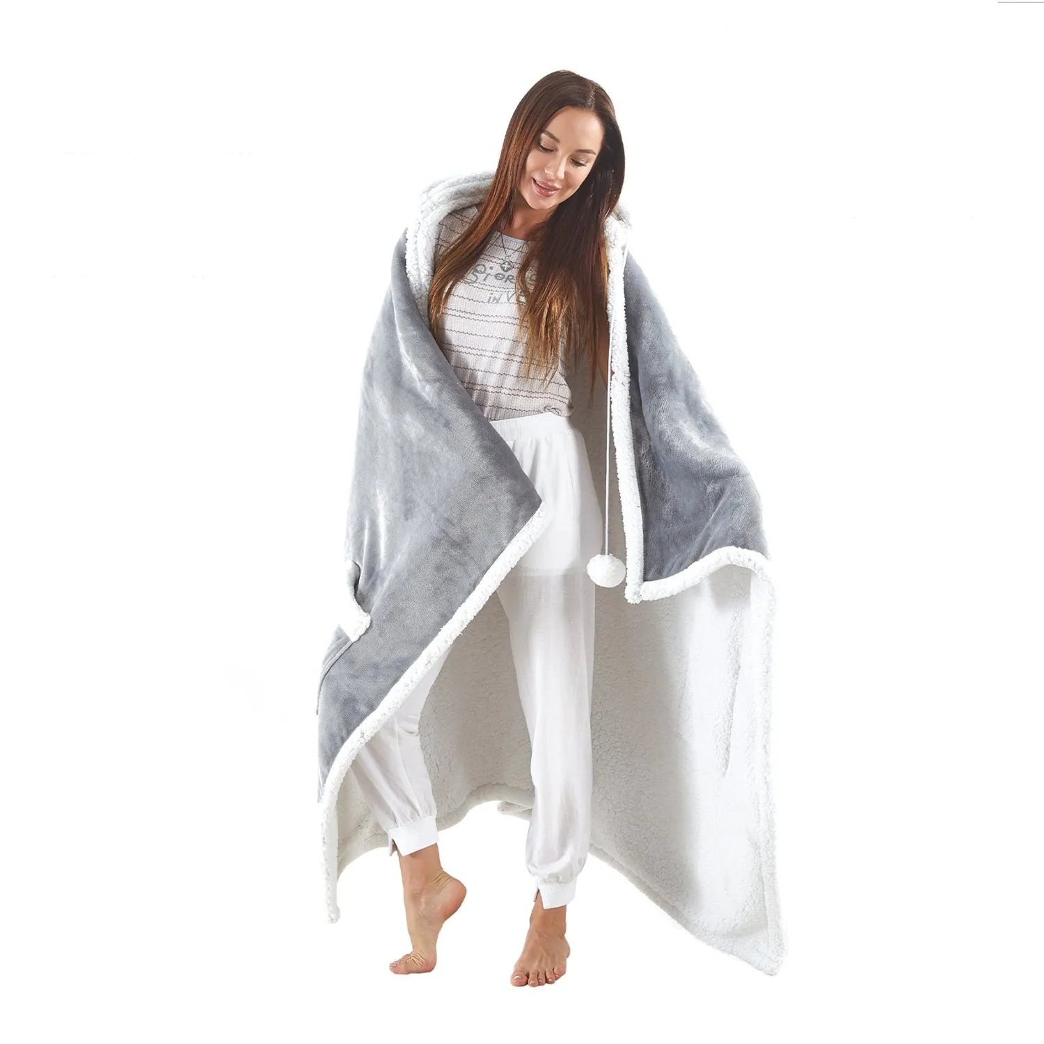 Milani Blanket with Hoodie