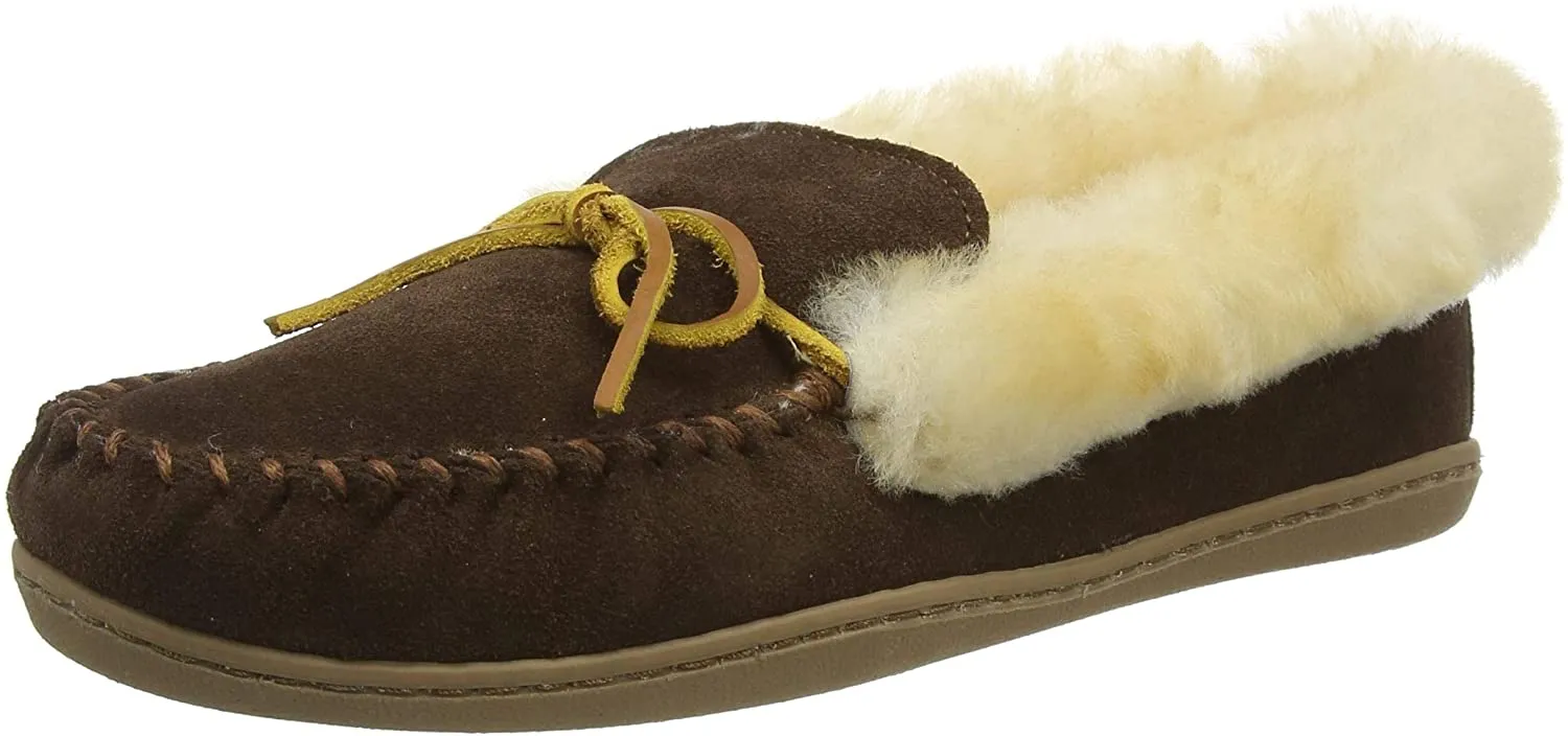 Minnetonka Women's Alpine Sheepskin Moccasin