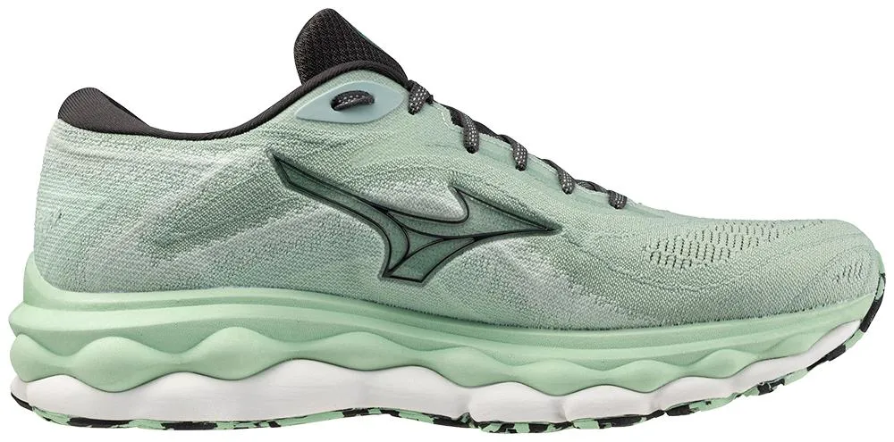 Mizuno Men's Wave Sky 7 - Green Granite/Nimbus Cloud