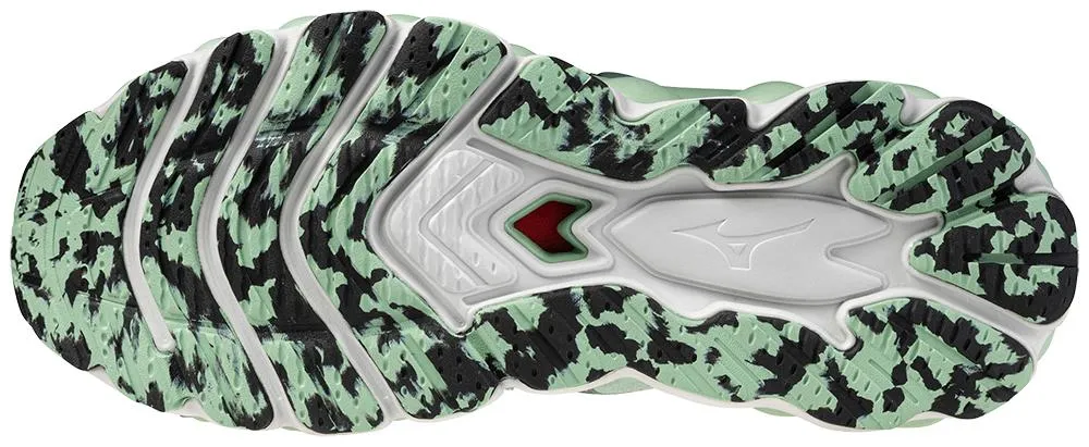 Mizuno Men's Wave Sky 7 - Green Granite/Nimbus Cloud