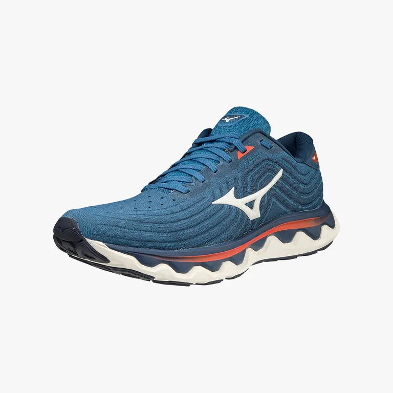 Mizuno Wave Horizon 6 - Mens - Vallarta Blue/Snow White/Grenadine