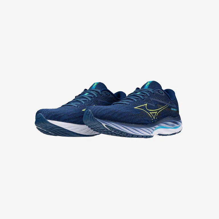 MIZUNO WAVE RIDER 27 - MEN - NAVY PEONY