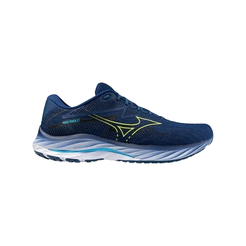 MIZUNO WAVE RIDER 27 - MEN - NAVY PEONY