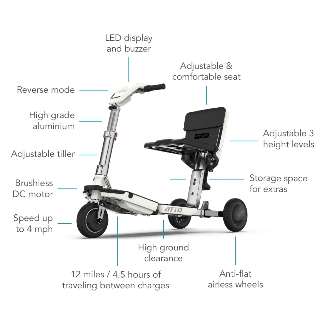 Movinglife ATTO Folding Mobility Scooter