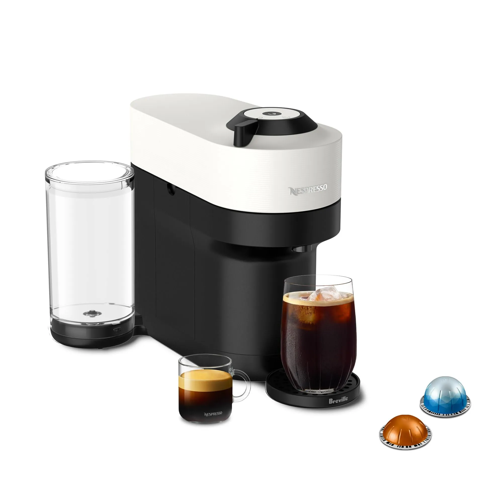 Nespresso Vertuo Pop  Coffee and Espresso Machine by Breville.