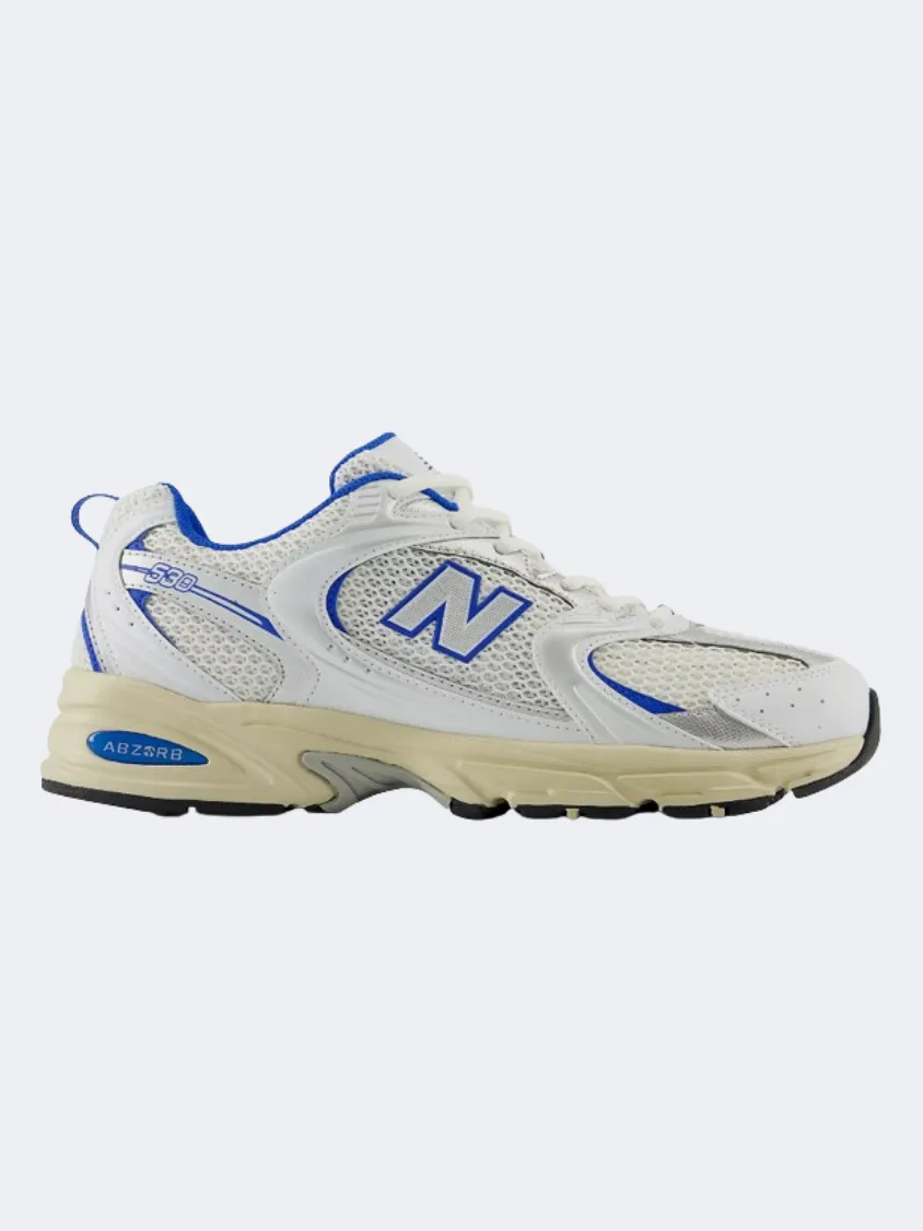 New Balance 530 Unisex Lifestyle Shoes White/Blue Oasis