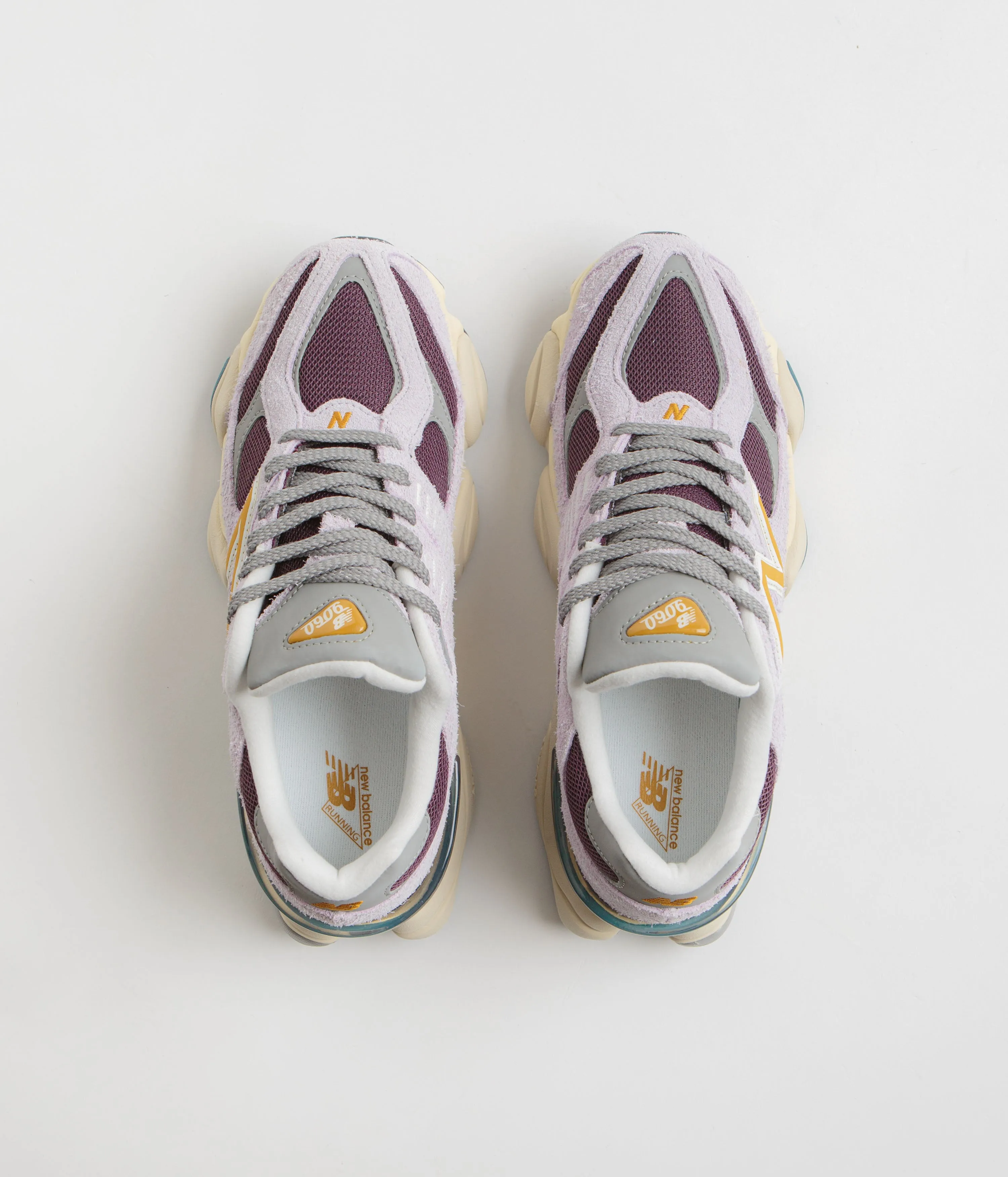 New Balance 9060 Shoes - Taro / Plum Brown