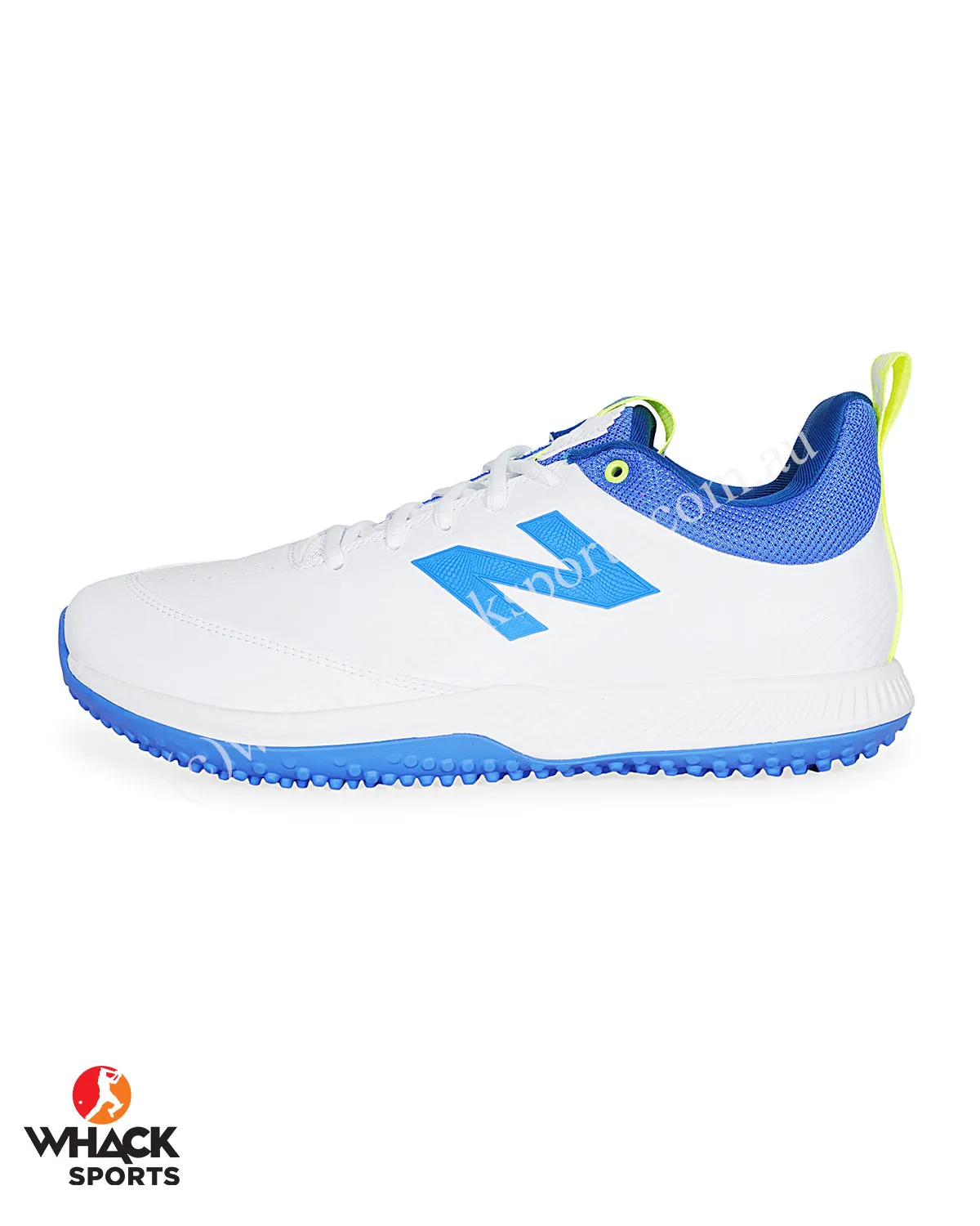 New Balance CK4020 R5 - Rubber Cricket Shoes - White/Blue