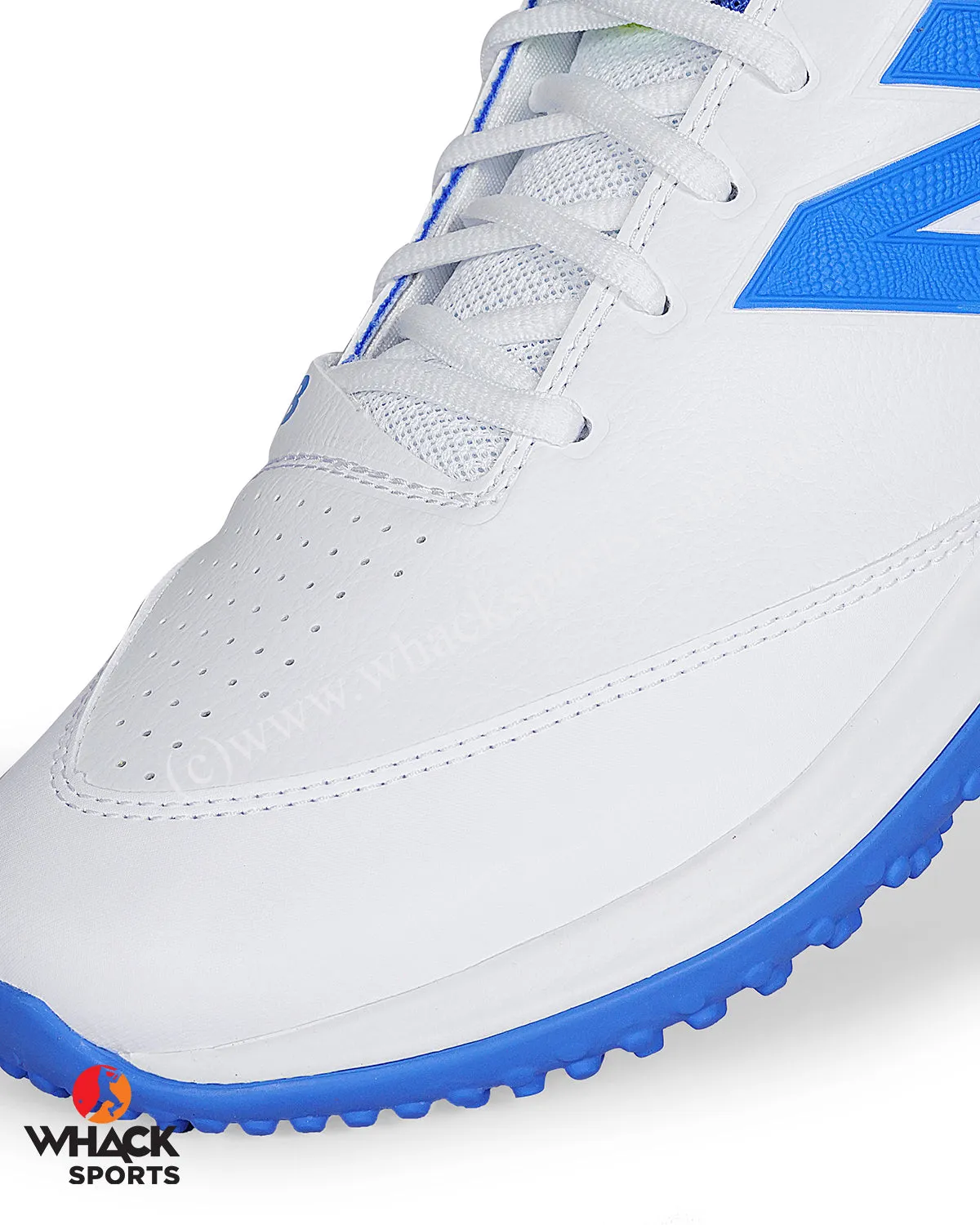 New Balance CK4020 R5 - Rubber Cricket Shoes - White/Blue