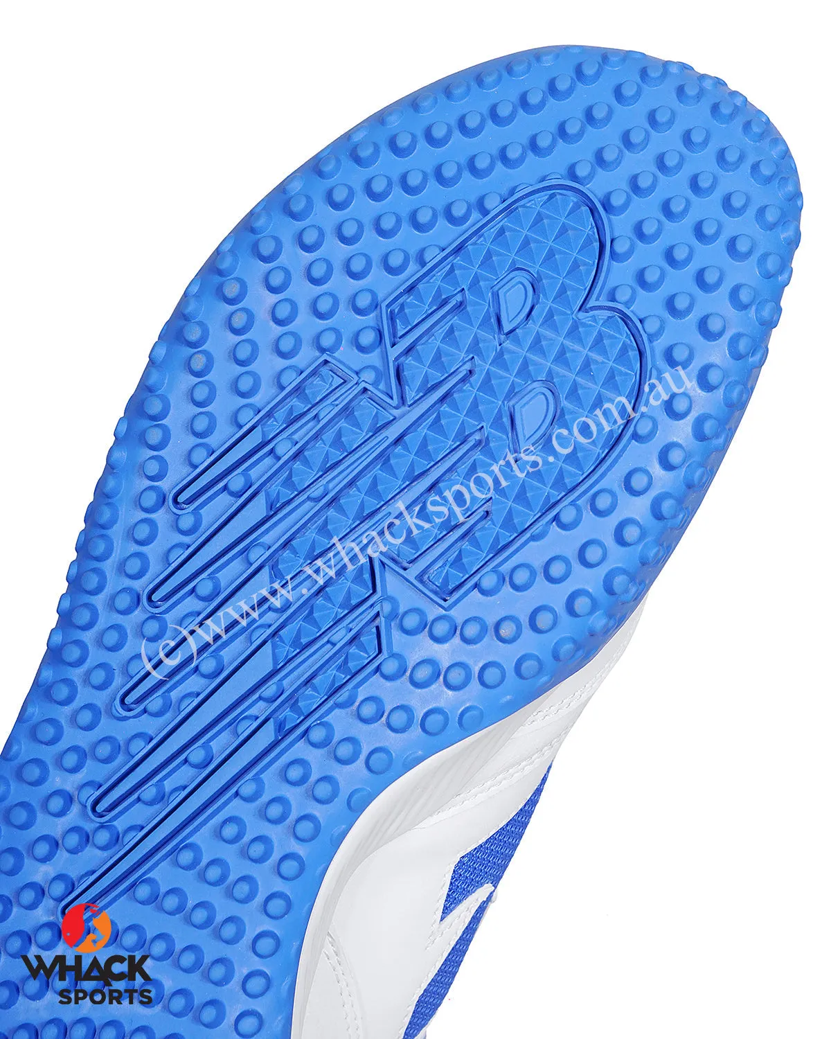 New Balance CK4020 R5 - Rubber Cricket Shoes - White/Blue