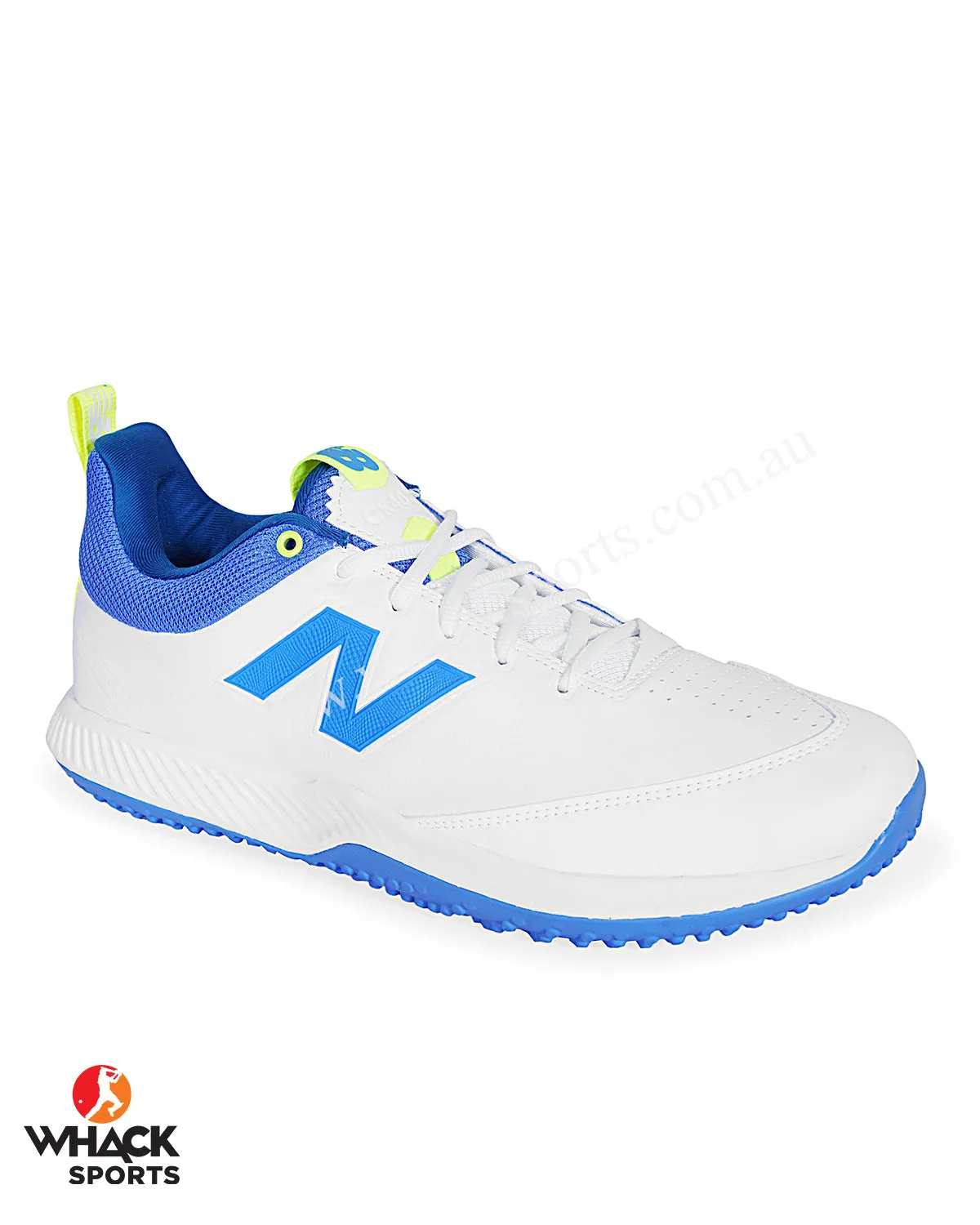 New Balance CK4020 R5 - Rubber Cricket Shoes - White/Blue