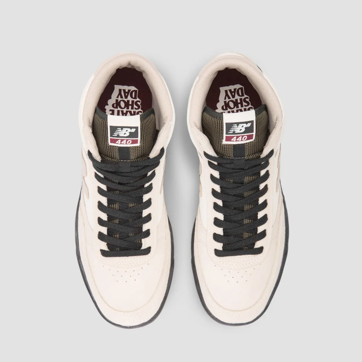 New Balance Numeric 440 High Skateshop Day 23 Shoes - White/Black