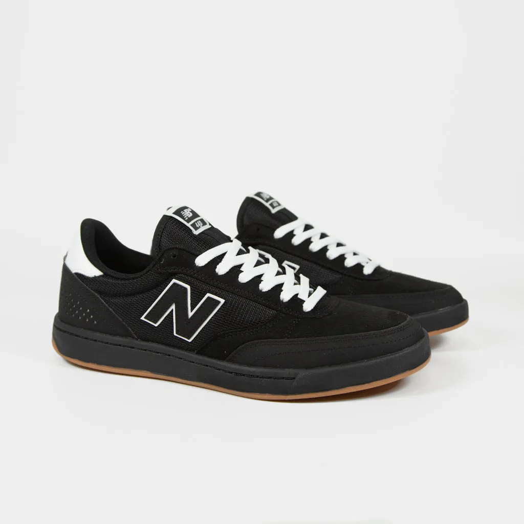 New Balance Numeric - 440 Shoes - Black / White