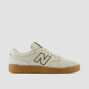 New Balance Numeric 480 Andrew Reynolds Shoes - Sea Salt/Brown