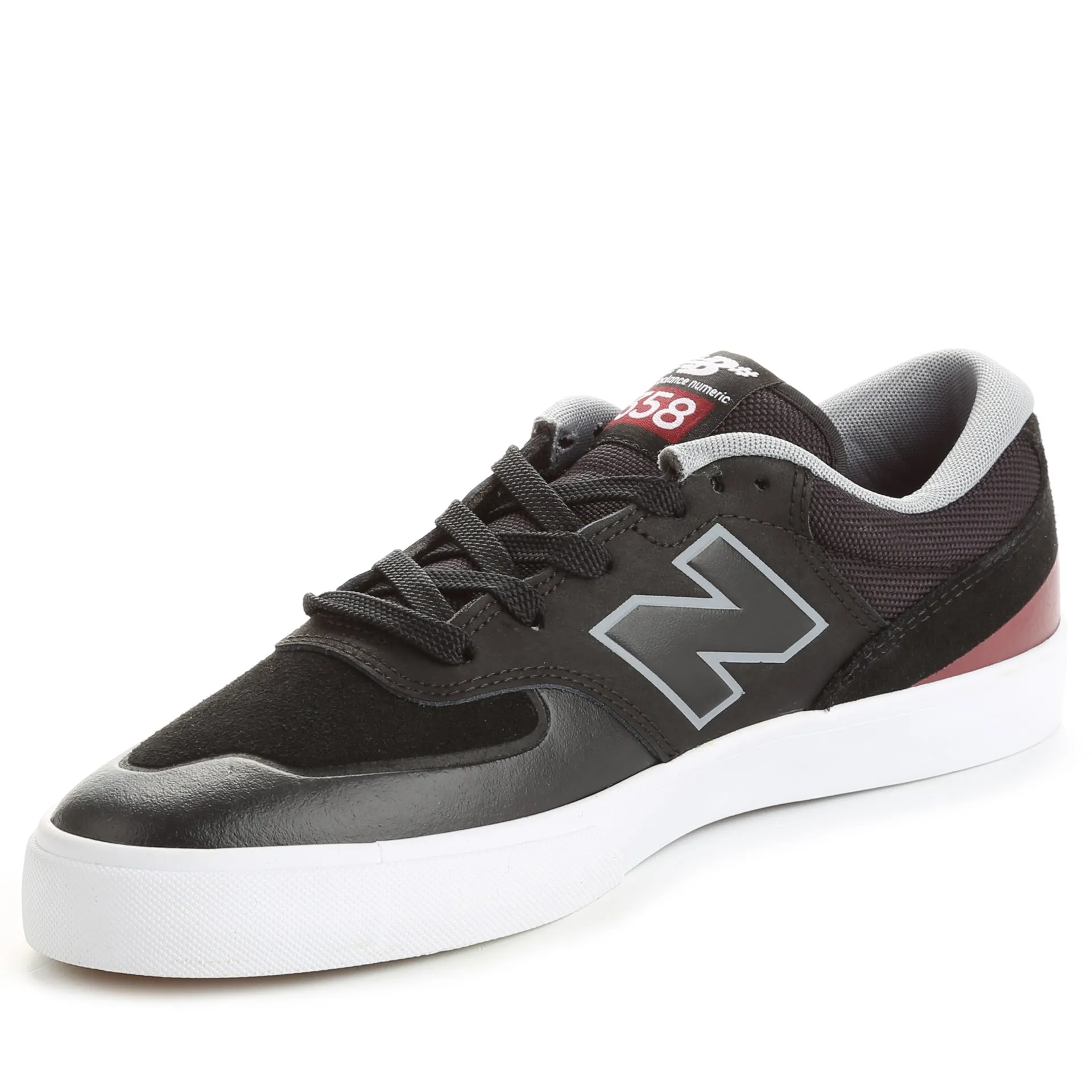 New Balance Numeric Arto 358 - Black With Mercury Red