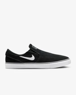 Nike SB Janoski   Slip on-(black/white)