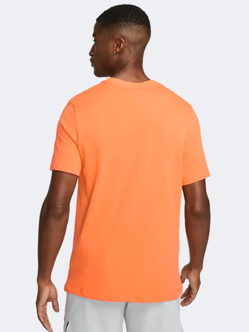 Nike Sportswear Men Running T-Shirt Orange