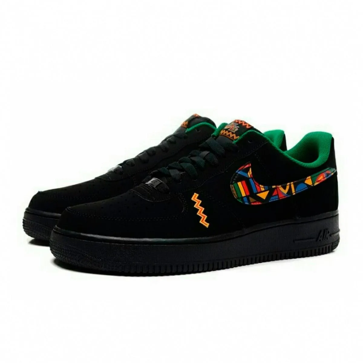 NK Force 1 Low Jamaica Urban Jungle Sneakers - Black