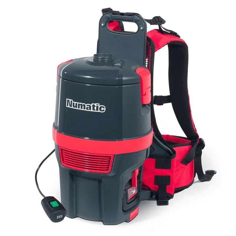 Numatic RSB150NX Cordless Back Pack Battery Vacuum Cleaner