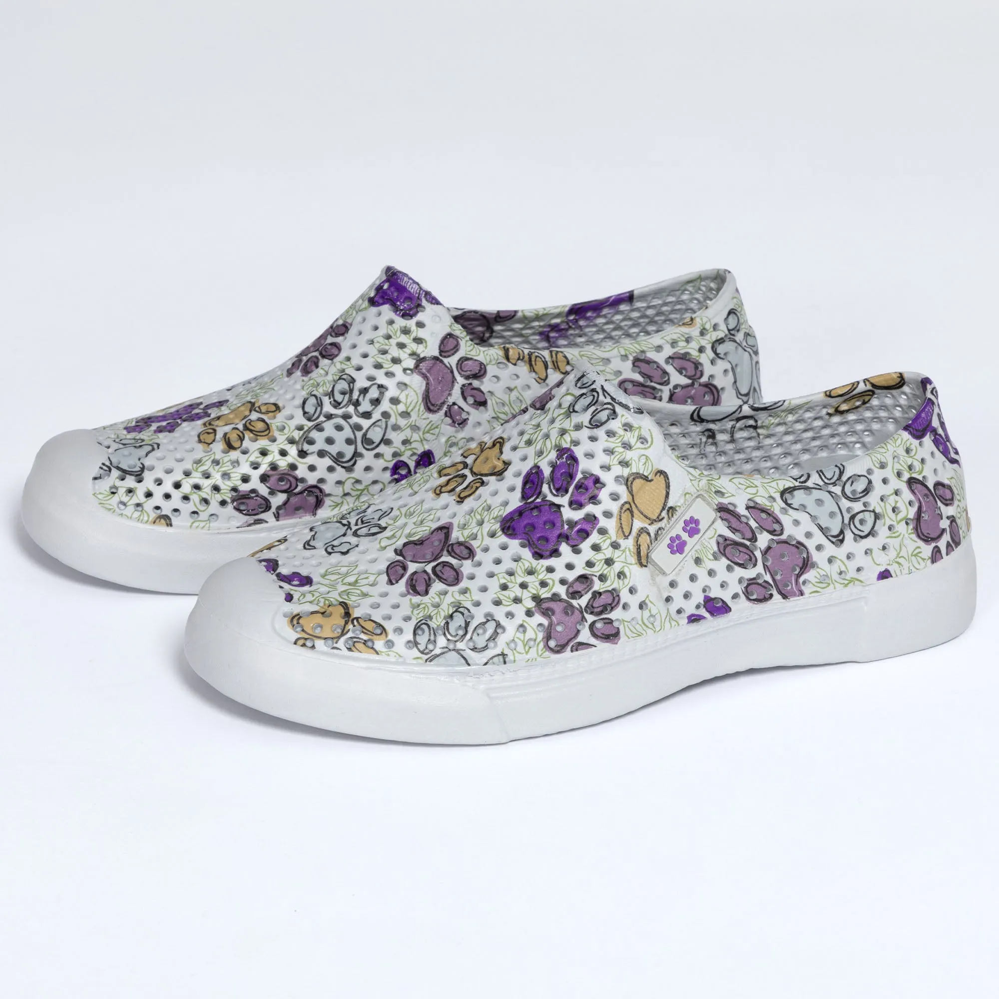 Paw Print Lightweight Slip-On Shoes