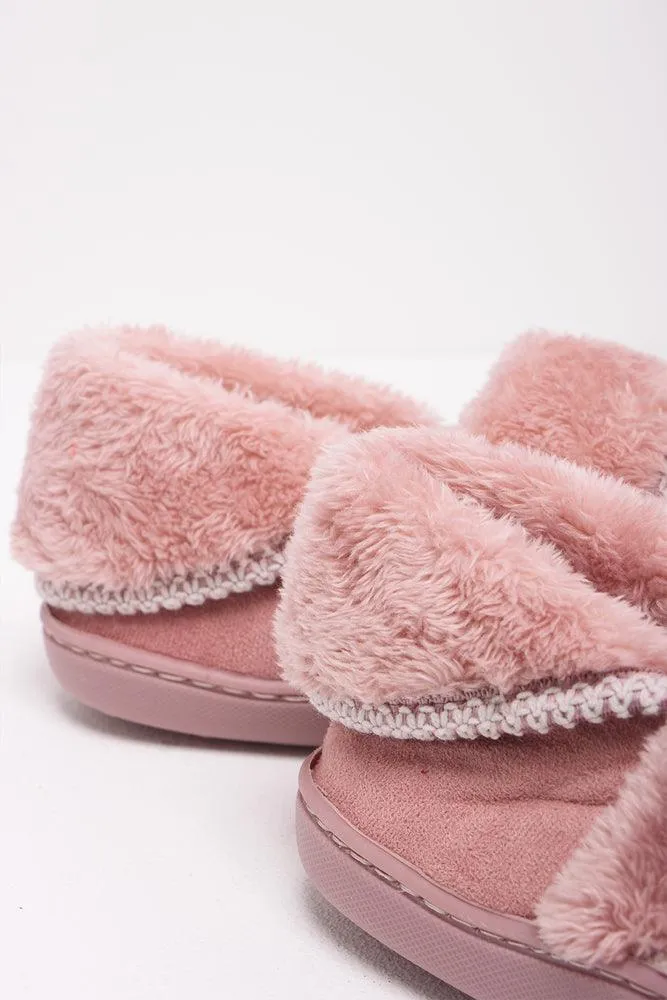 Plush Fur Slipper Pink