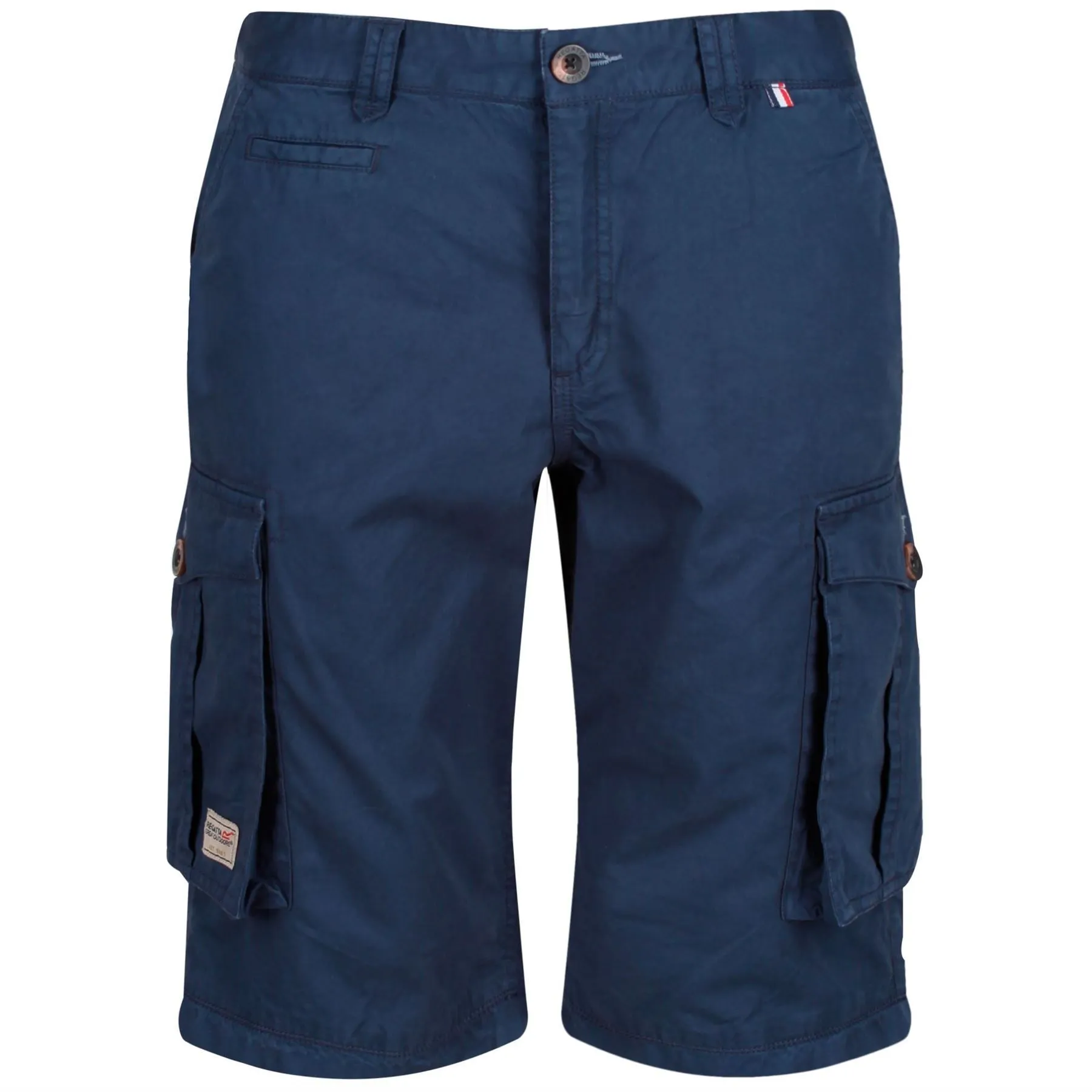 Regatta Mens Shorebay Cargo Breathable Cotton Shorts