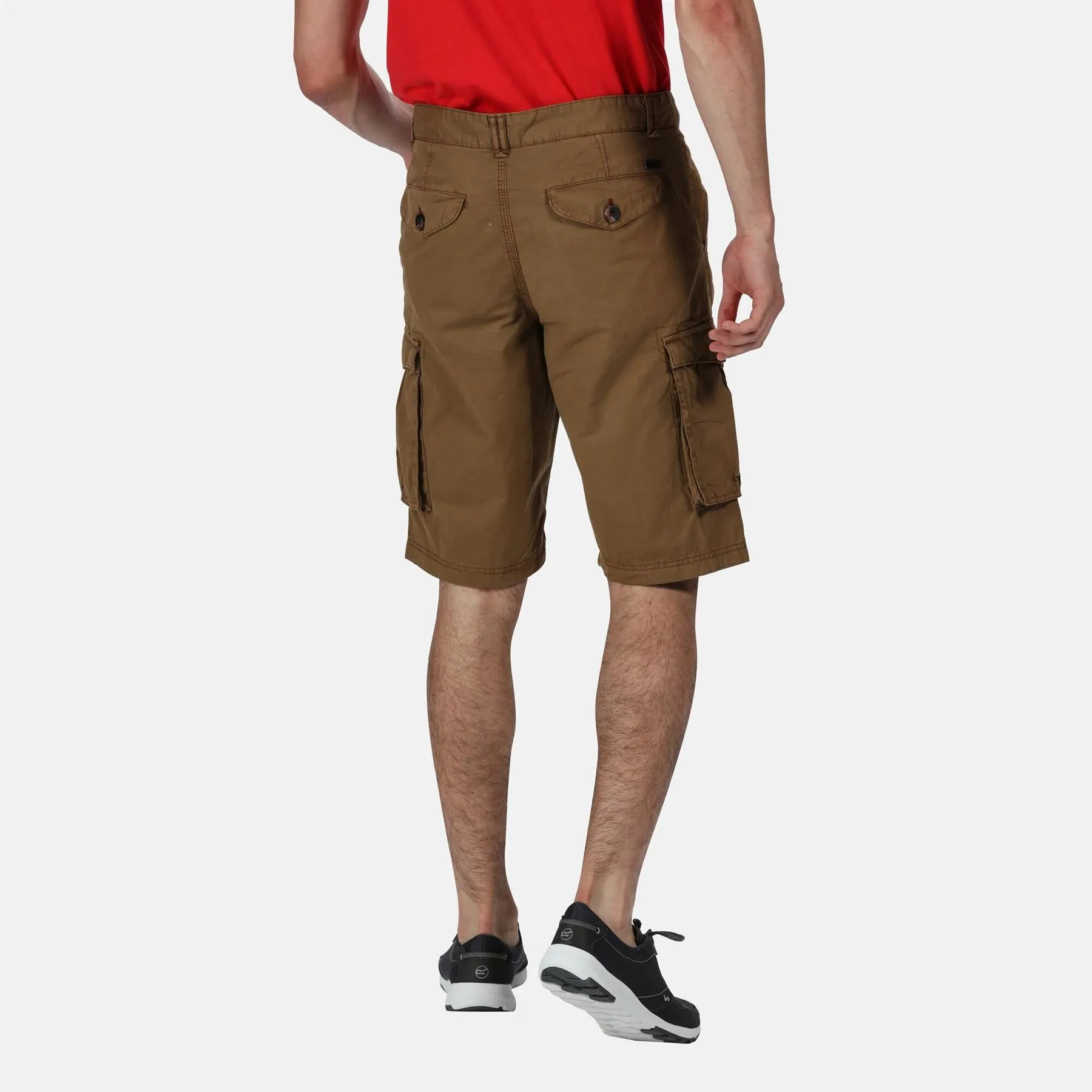 Regatta Mens Shorebay Cargo Breathable Cotton Shorts