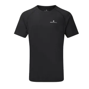 Ronhill Core S/S Tee Mens | Black/brightwhite