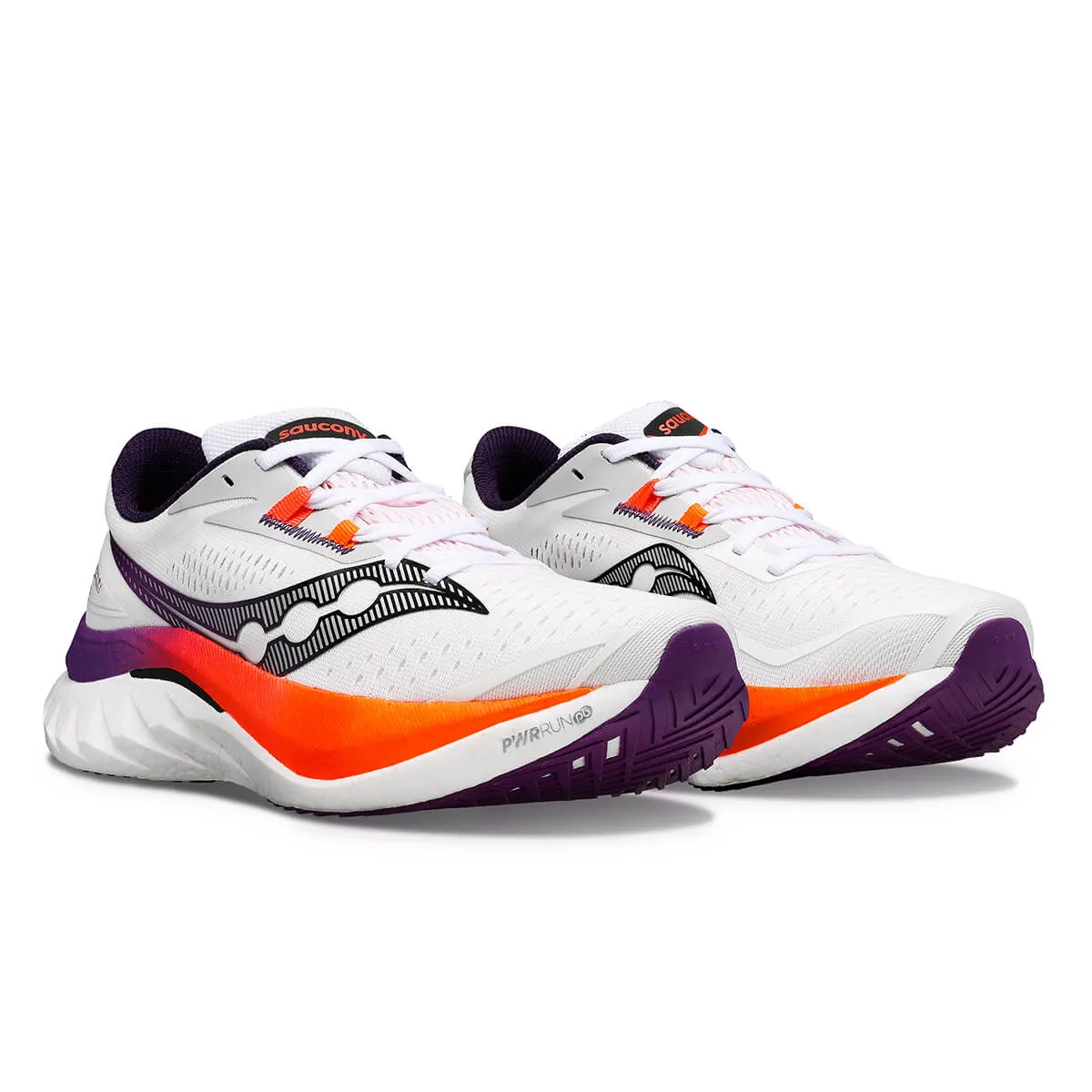 Saucony Endorphin Speed 4 Mens | White/viziorange