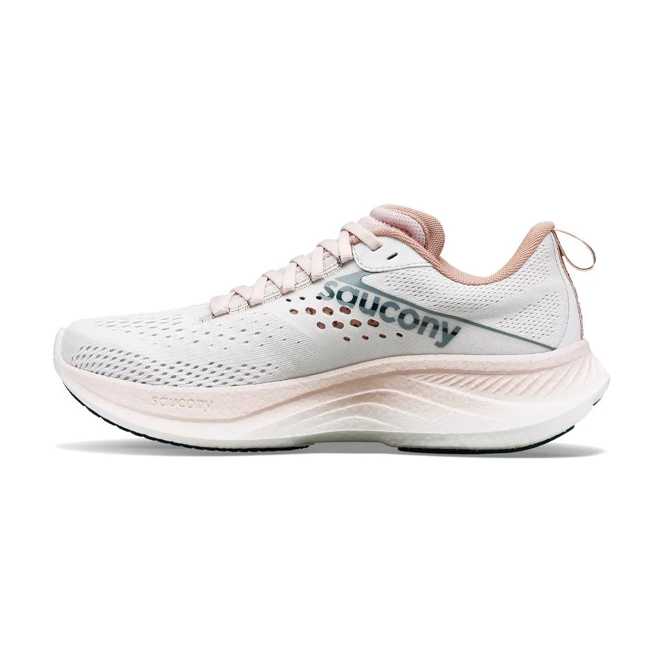 Saucony Women's Ride 17 White/Lotus