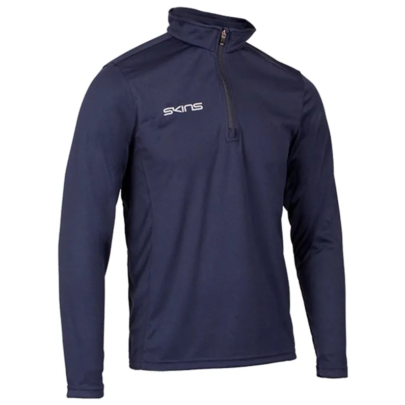 Skins 1/4 Zip Long Sleeve Tech Top - Mens