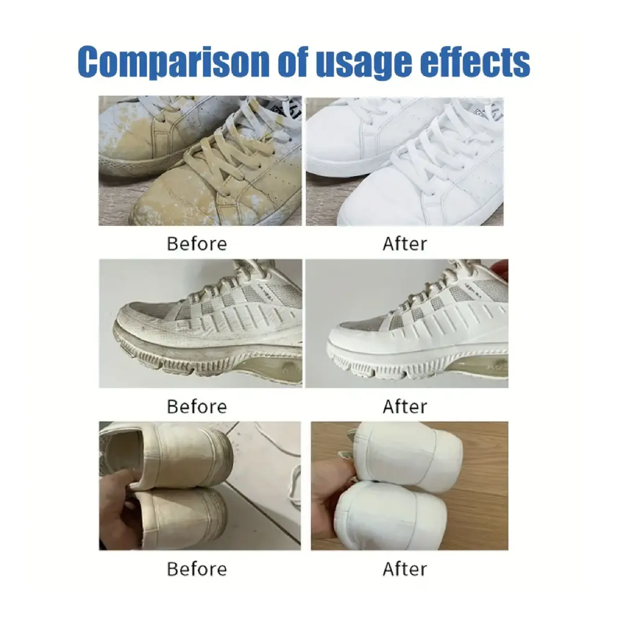 Small White Shoes Cleaning Cream - Brightening White Cleaning Cream