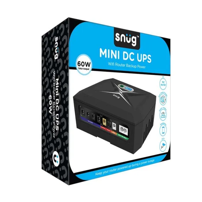 Snug Mini DC UPS - 60W