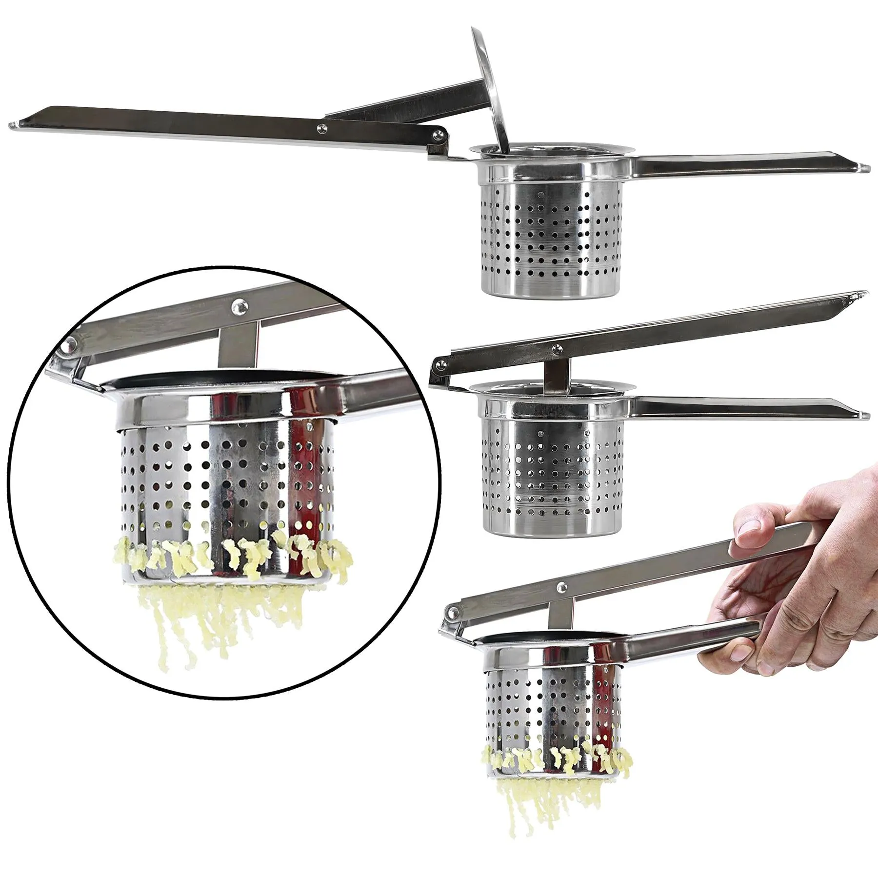 Stainless Steel Potato Ricer