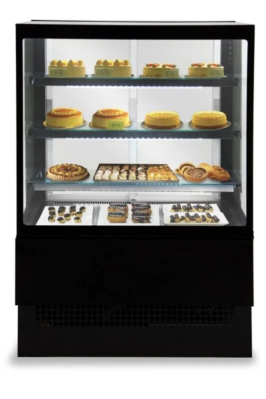 Sterling Pro 'EVO-K' Range Square Glass Patisserie Counter