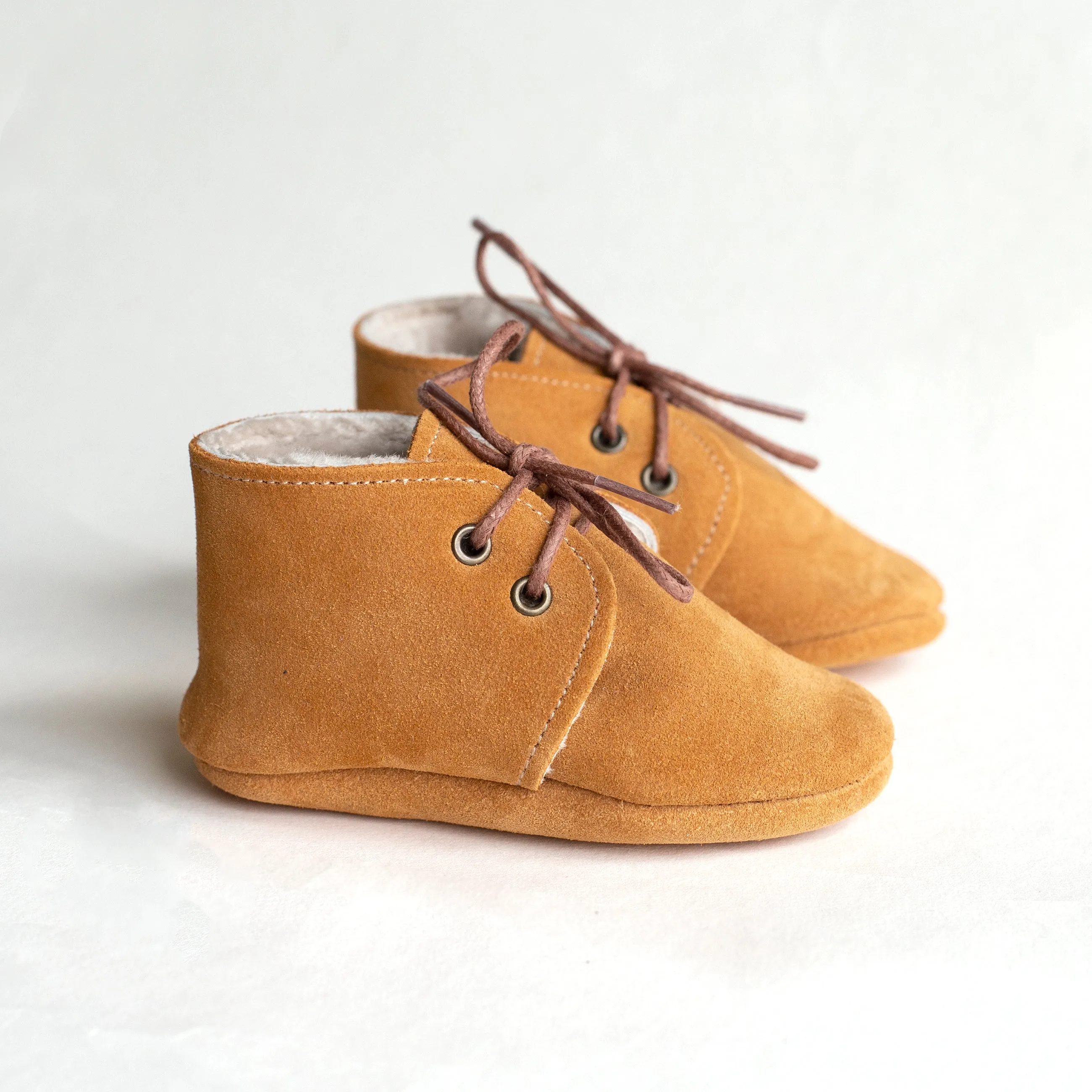 Suede winter toddler shoes