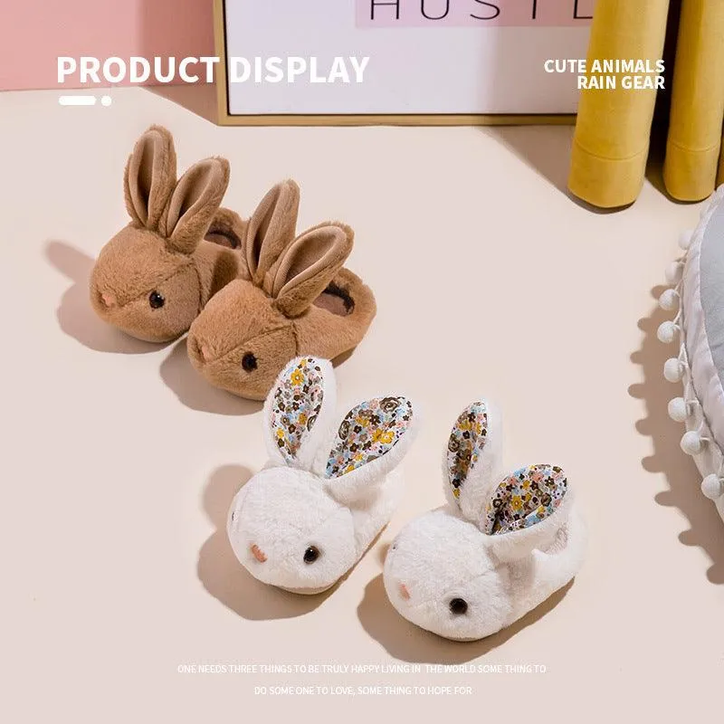 Super Soft Rabbit Cotton Slippers