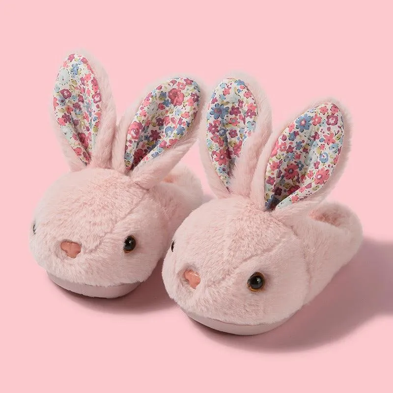 Super Soft Rabbit Cotton Slippers