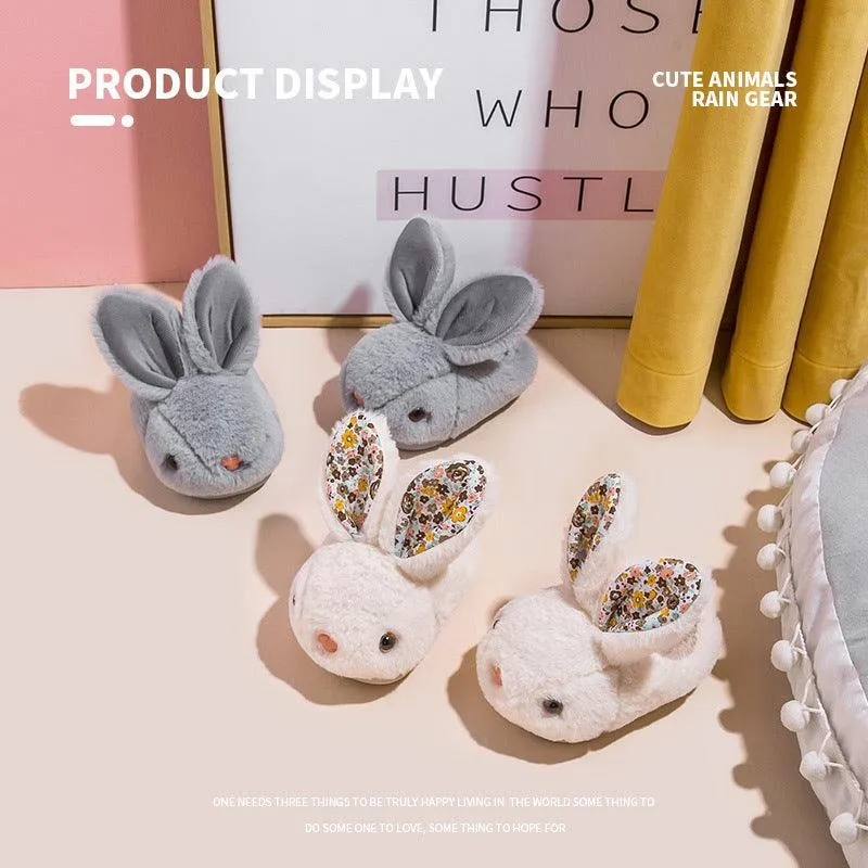 Super Soft Rabbit Cotton Slippers