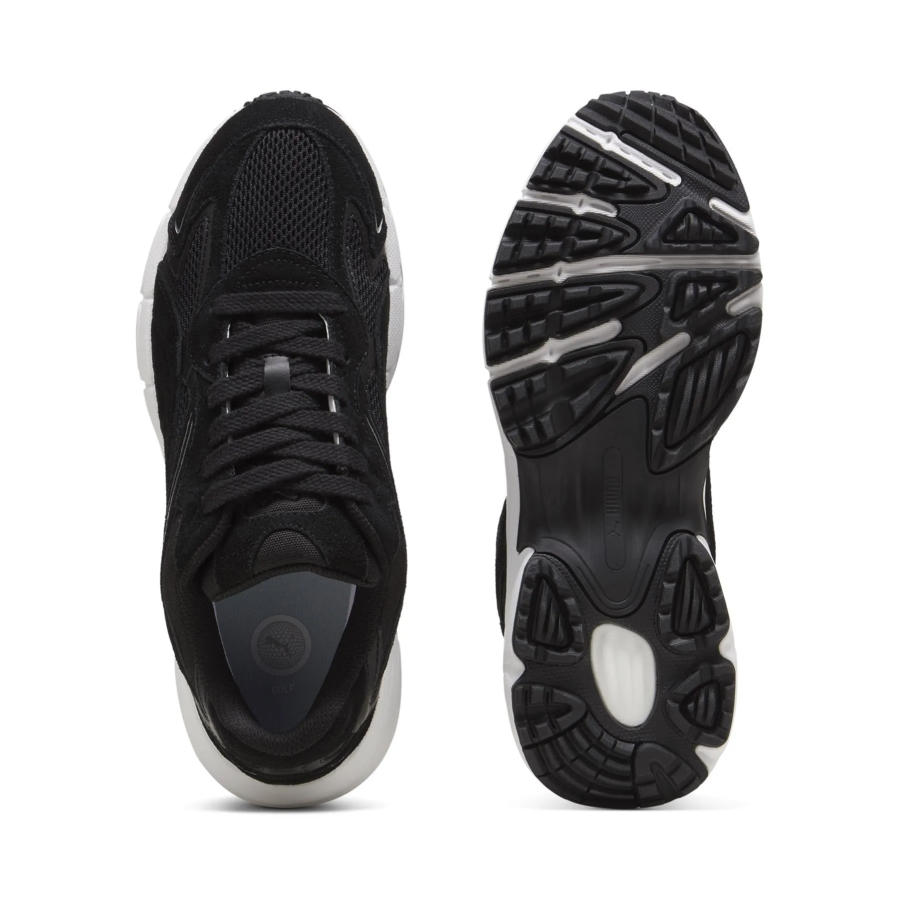 Teveris Golf Shoes Black/Puma White - AW24