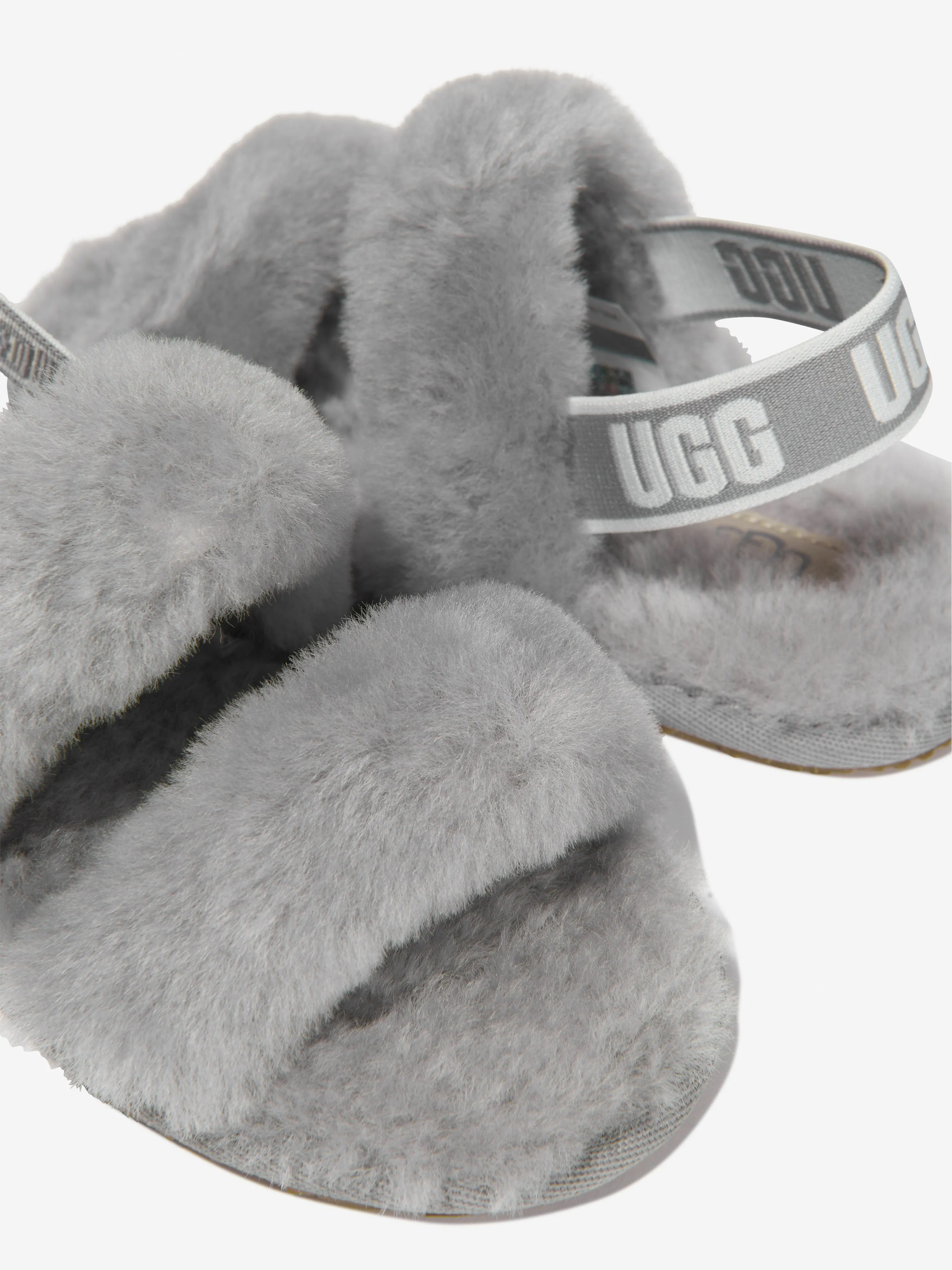 UGG Girls Sheepskin Oh Yeah Sandals