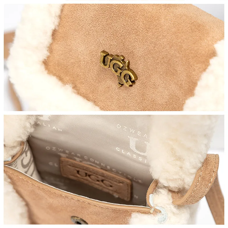 UGG Premium Phone Fluffy Bag