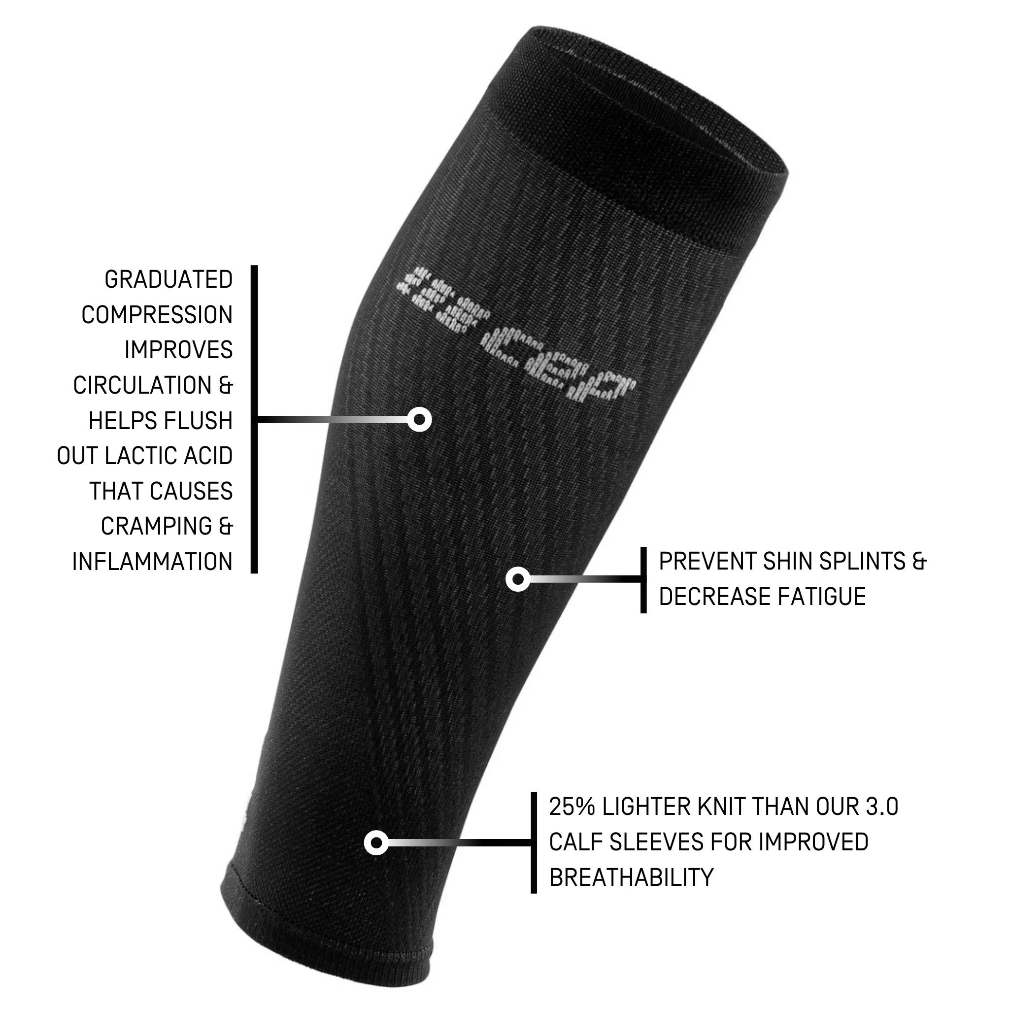 Ultralight Compression Calf Sleeves, Men