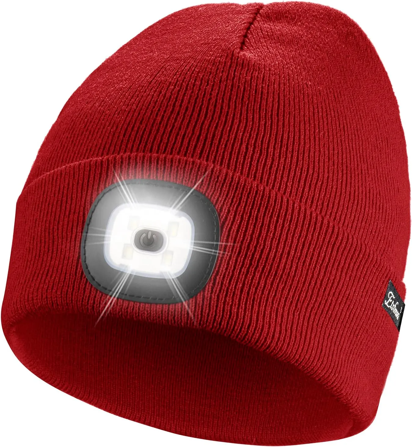 Unisex Beanie with Light, USB Rechargeable Caps