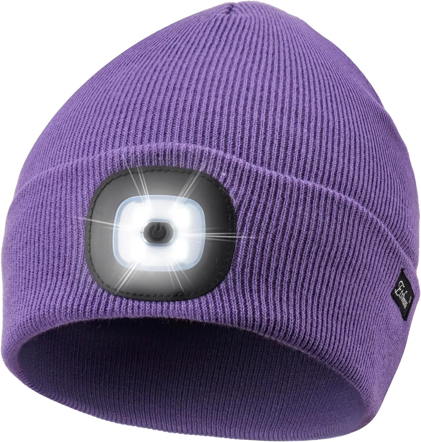 Unisex Beanie with Light, USB Rechargeable Caps