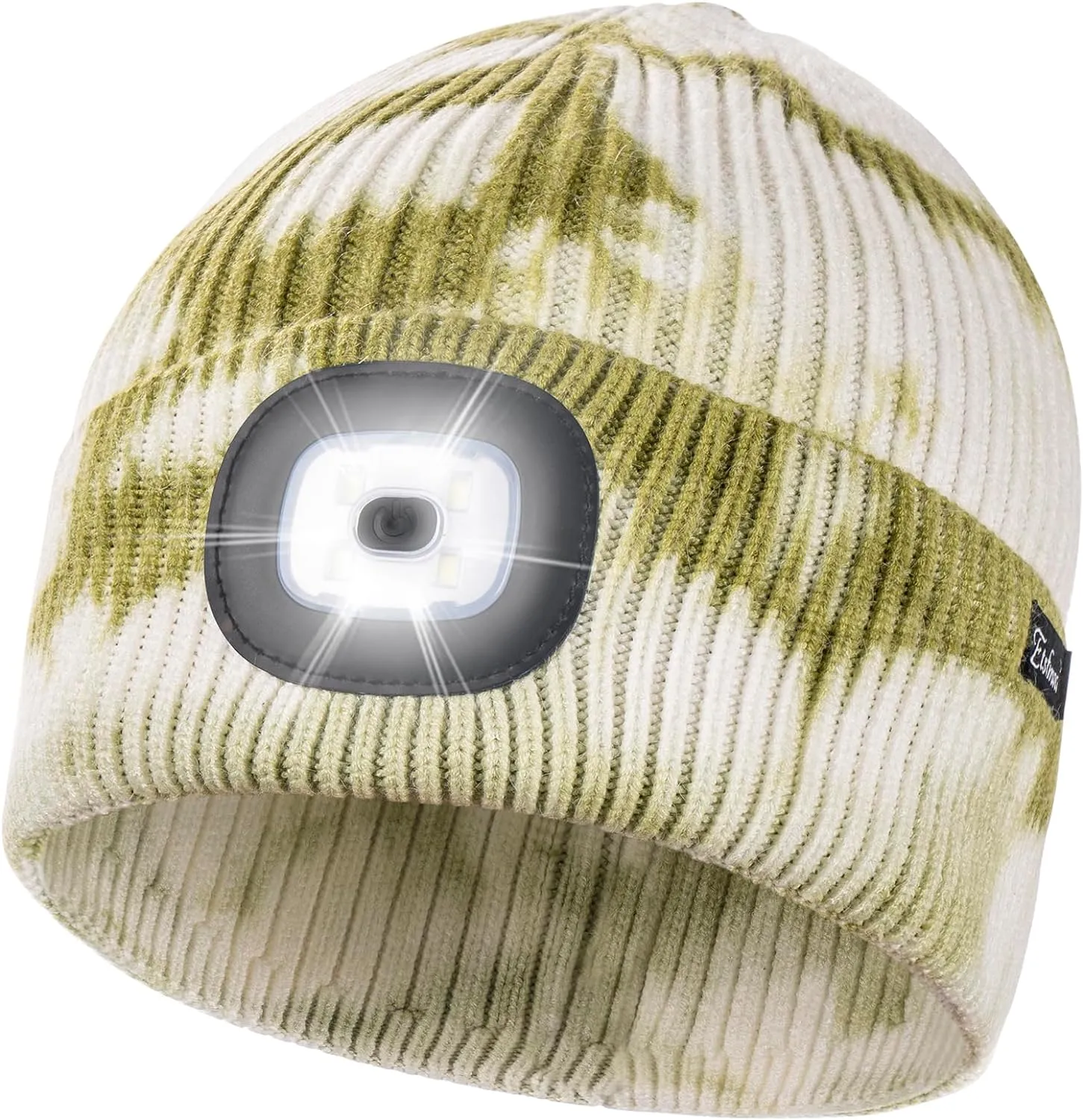 Unisex Beanie with Light, USB Rechargeable Caps