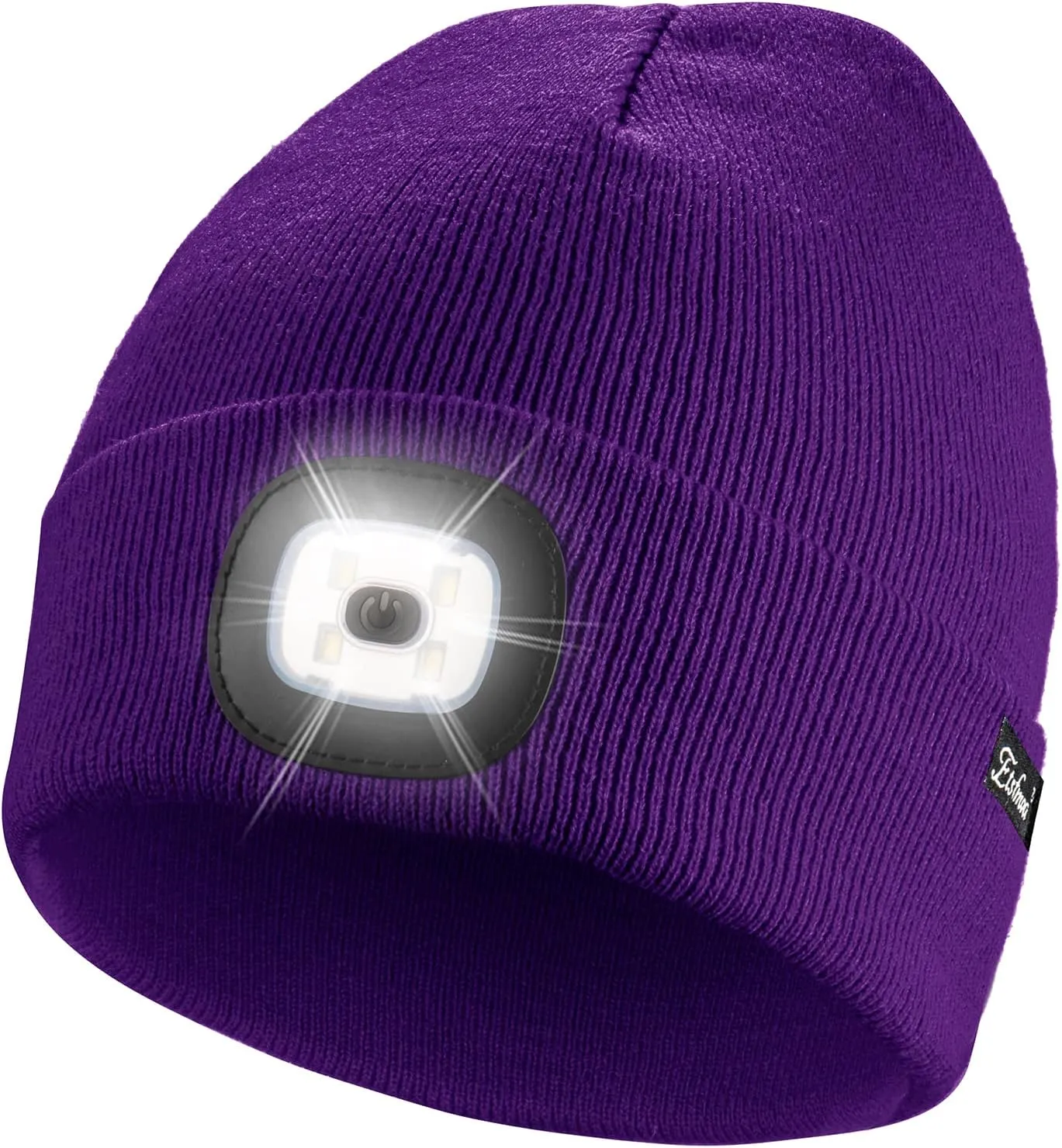 Unisex Beanie with Light, USB Rechargeable Caps