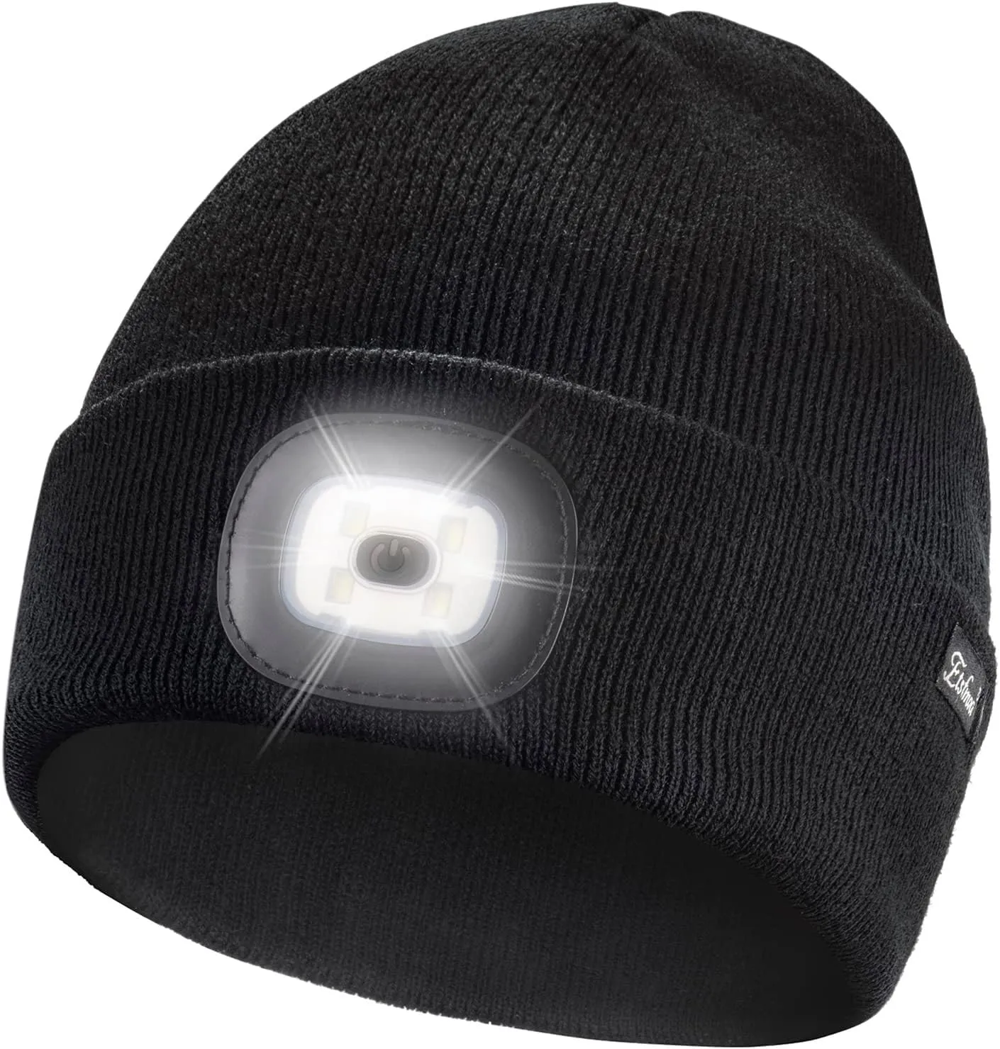 Unisex Beanie with Light, USB Rechargeable Caps