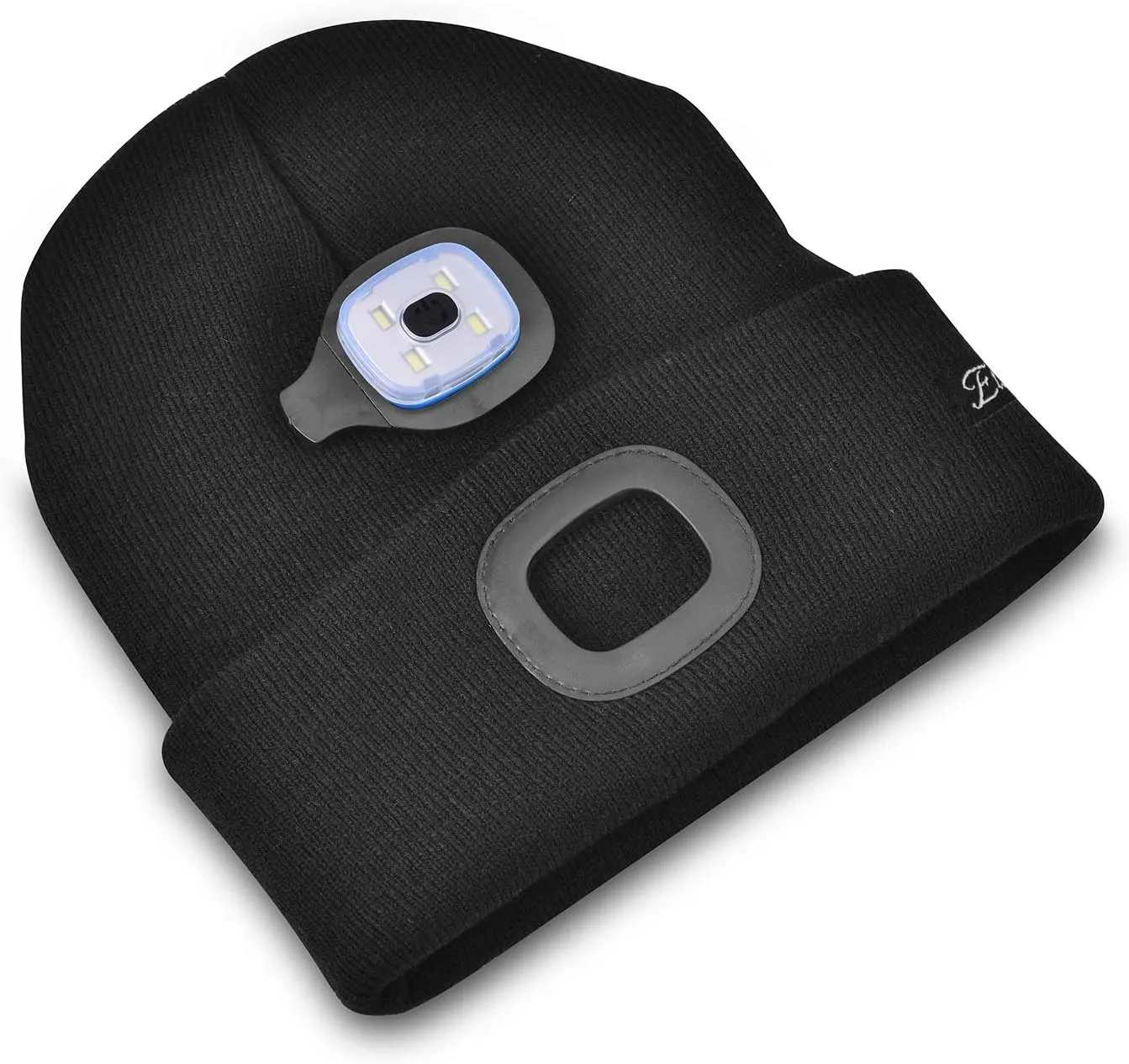 Unisex Beanie with Light, USB Rechargeable Caps